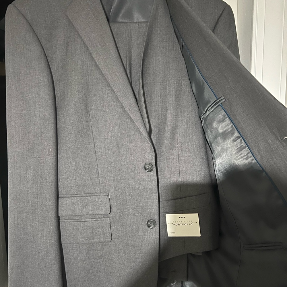 Perry Ellis Charcoal Gray